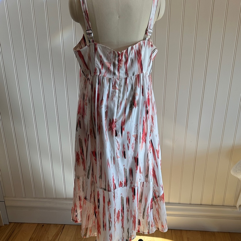 Elegant Multicolor Sleeveless Dress - Picture 4 of 5